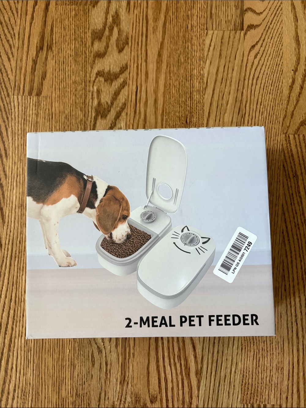 NeatenWise 2-Meal Timed Pet Feeder